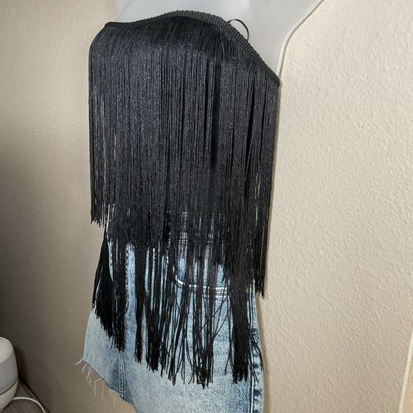 FRINGE CROP TOP - Picture 7 of 10